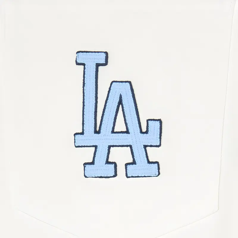 MLB Los Angeles Dodgers SS24 Jeans Women's Ivory-5