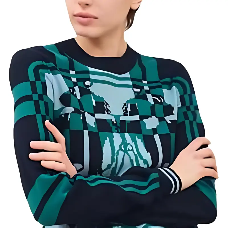 HERMES Sweaters Women's Oxford Green-2