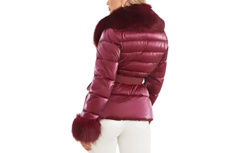 GUESS Jackets Coats Women's Purple-1