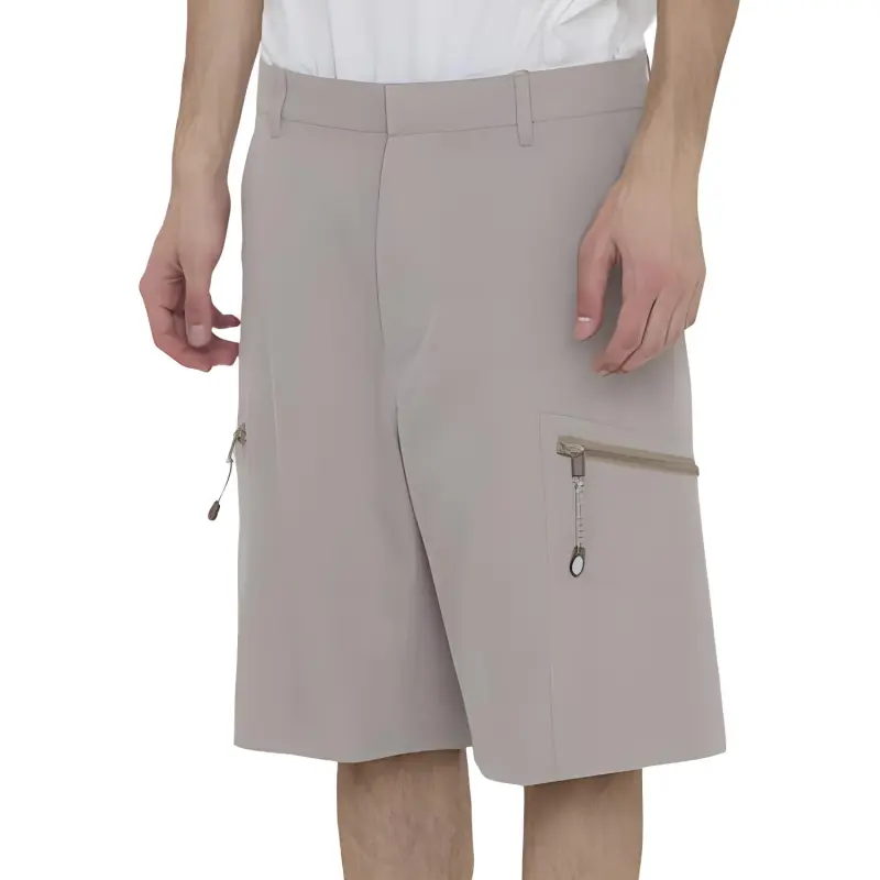DIOR Zip Detailed Bermuda Shorts-2