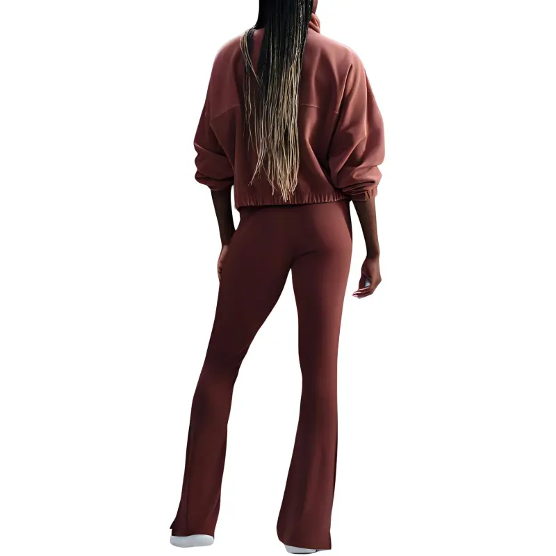 Nike Sportswear Chill Knit Women's Tight Mini-Rib Flared Leggings-2