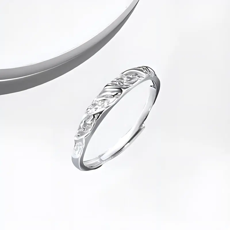 Datang Guoding S 999 Fine Silver Rings Unisex-3