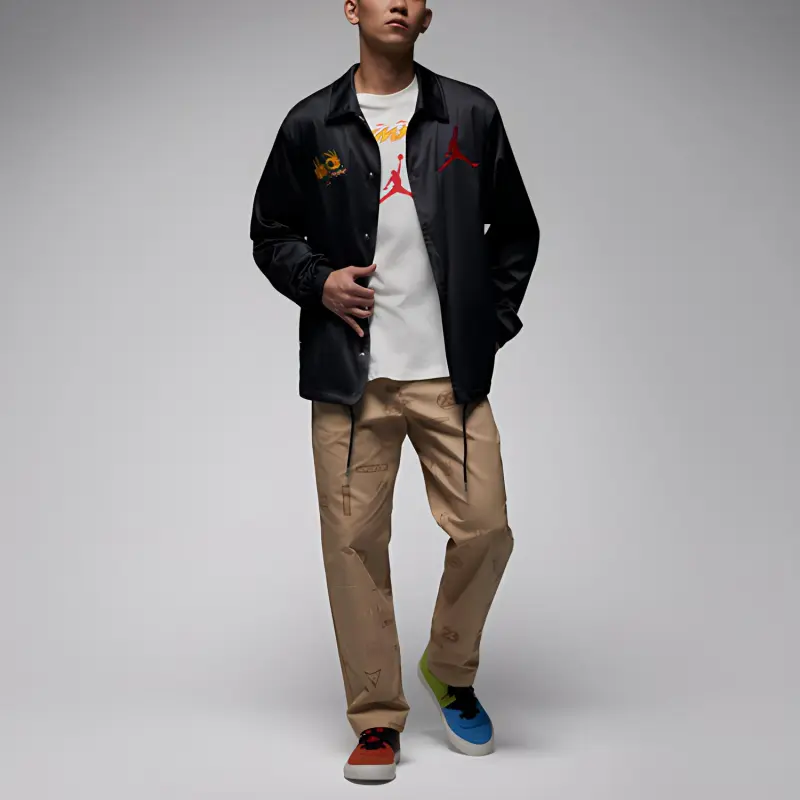 Jordan Jackets Men Black-2