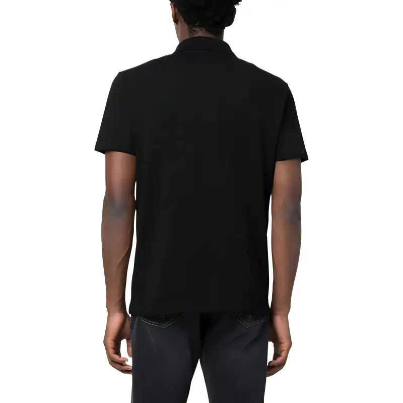 VERSACE Polo Shirts Men Black-2