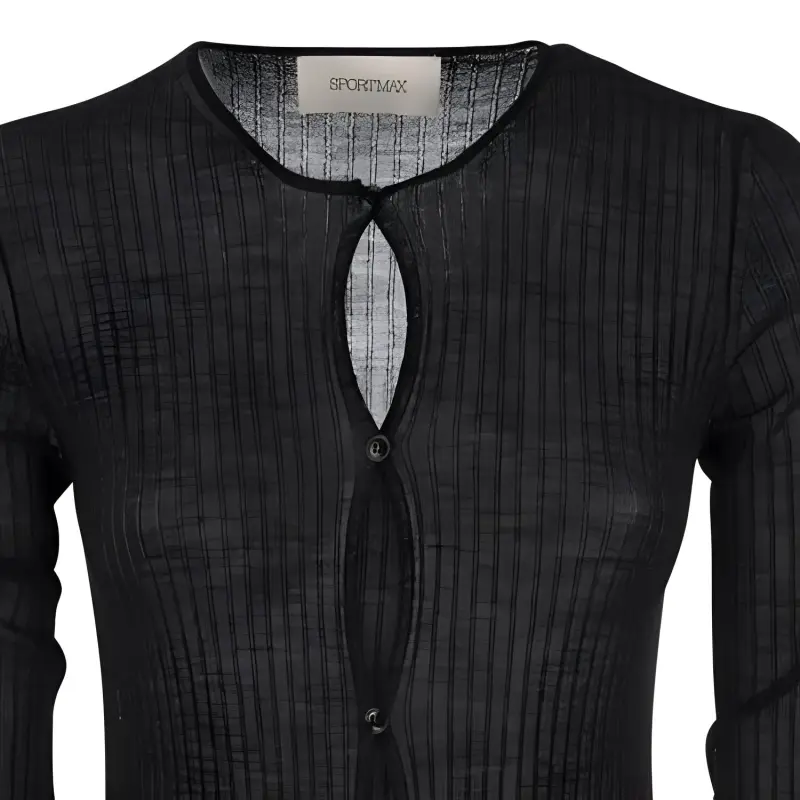 SportMax Dinar Ribbed Bodysuit-3