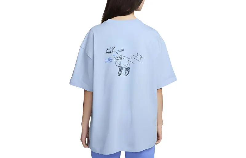 Nike Sportswear T Shirt Women's Sky Blue-1
