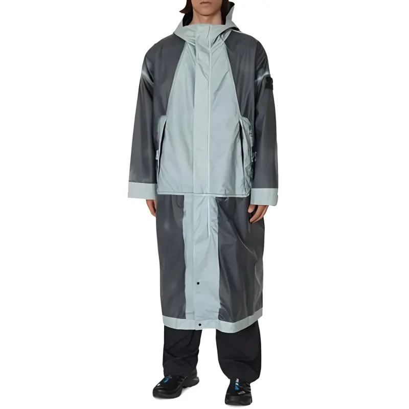 STONE ISLAND STONE ISLAND Hand Sprayed SS23 Jackets & Coats Men's Sky Color-2