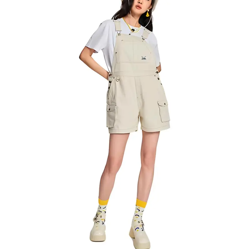 Lee Overalls Women's Light Beige-3