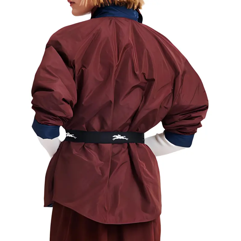 LONGCHAMP Jackets Coats Women's Burgundy-3