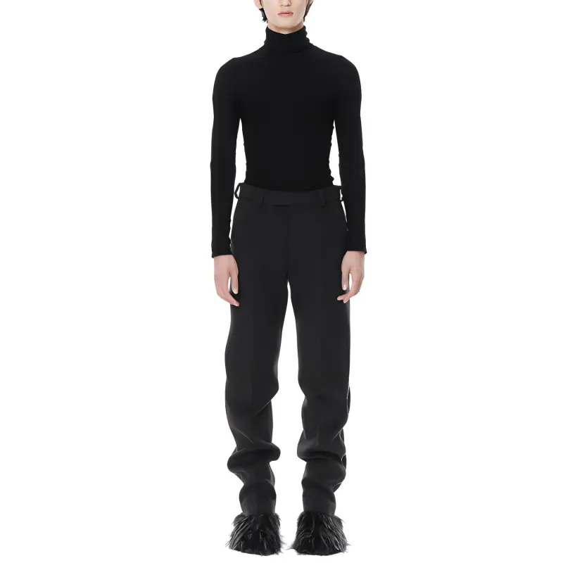WE11DONE Suit Trousers Men Black-1