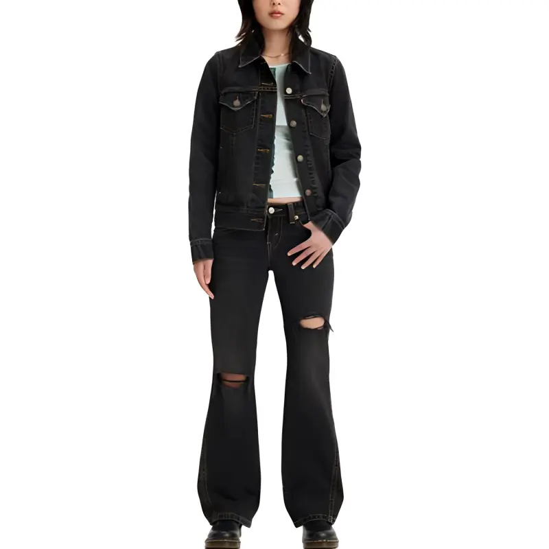 Levis Jeans Women's Black-1