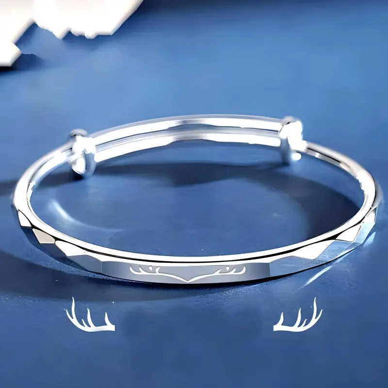 AFENY 925 Sterling Silver Bangles Women's-3