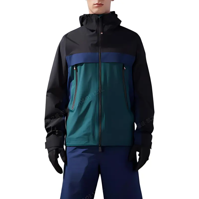 Moncler Zip Up Long Sleeved Coat-3