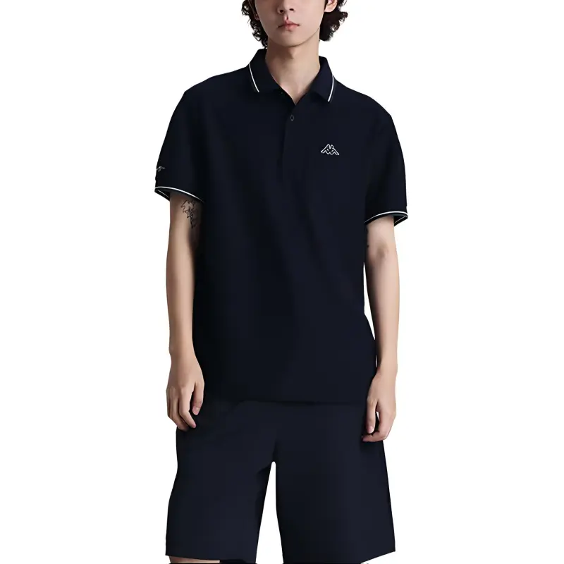 Kappa Polo Shirts Men Black-2