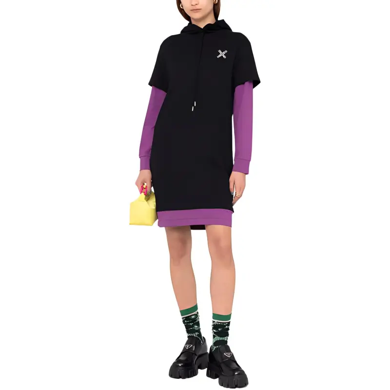 KENZO Long Sleeved Dresses Women's Black-1