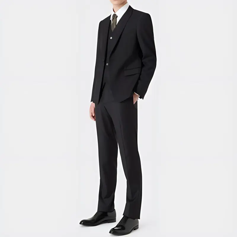 EMPORIO ARMANI Single breasted Virgin wool Jacket-1