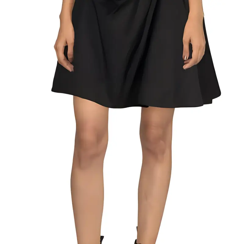 Alexander McQueen Draped A Line Mini Skirt-5