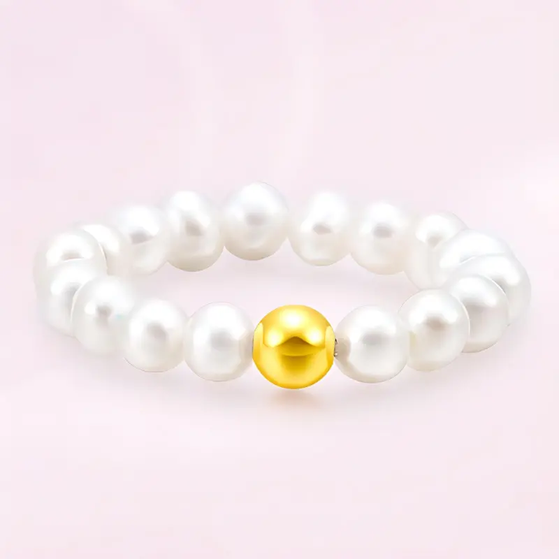 CHOW KING SANG Pearl Rings Women's-1