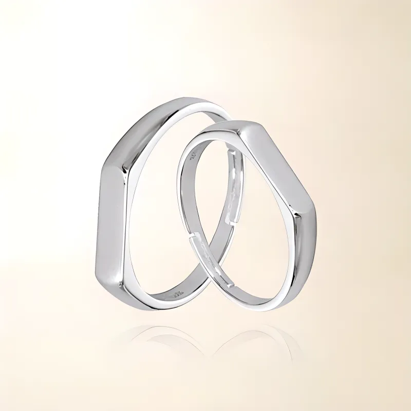 Chongqing Gold Store S925 Silver Rings Unisex-1