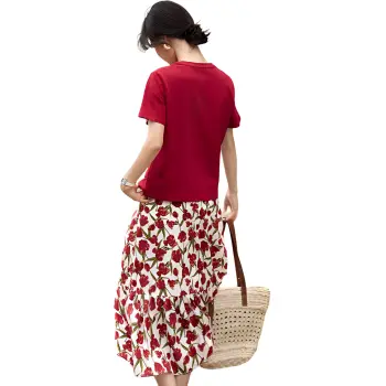 XWI SS24 Skirt Set Women's Watermelon Red