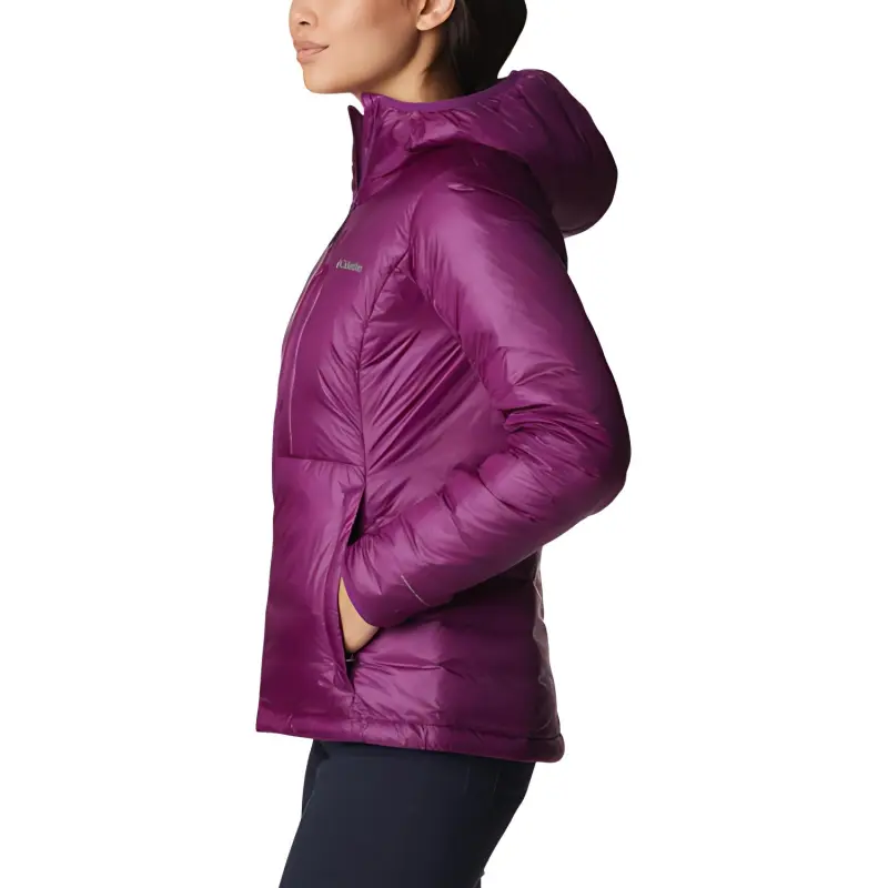 Columbia x Summit Double INFINITY WALL DN HDD Down Jacket Women's Purple-1