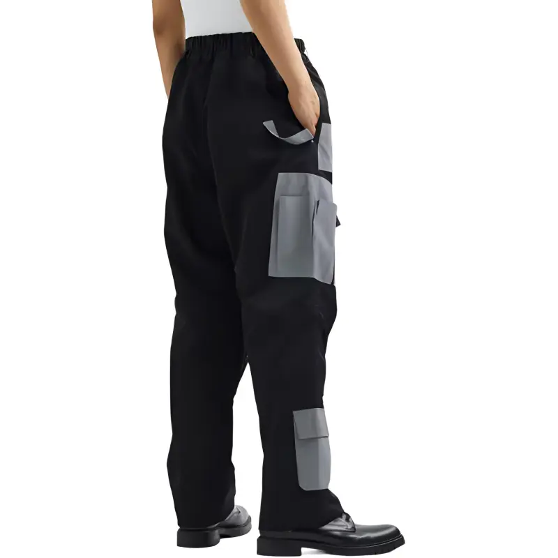 XANDER ZHOU Casual Pants Men Black-2