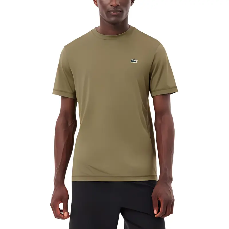 LACOSTE T Shirt Men's Khaki Green-1