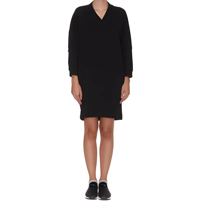 KENZO Long Sleeved Dresses Women's Black-3