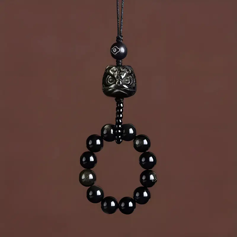 Sima Is Ethereal Obsidian Pendants Unisex-3