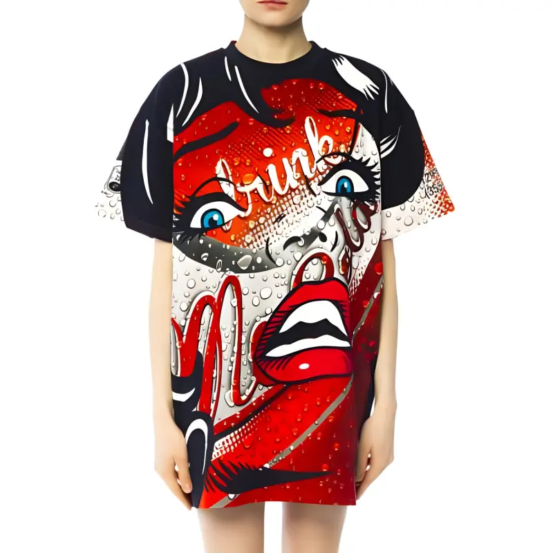 MOSCHINO Short Sleeved Dresses Women's Multicolor-2