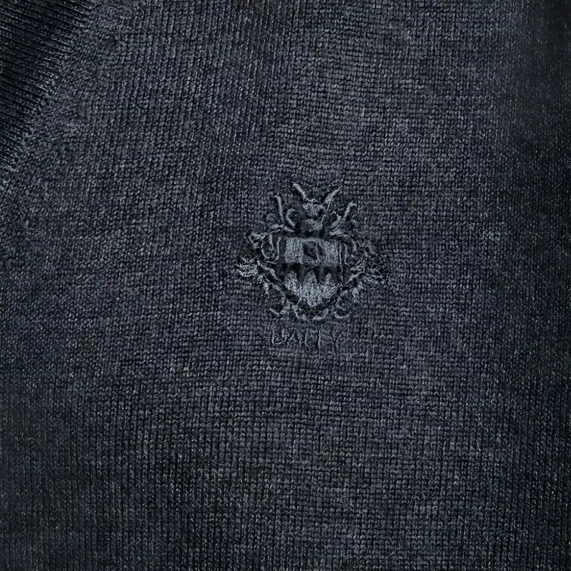 BALLY V neck Merino Wool Cardigan-3