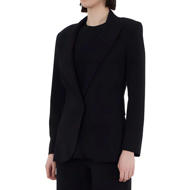 NORMA KAMALI Fitted Blazer-3