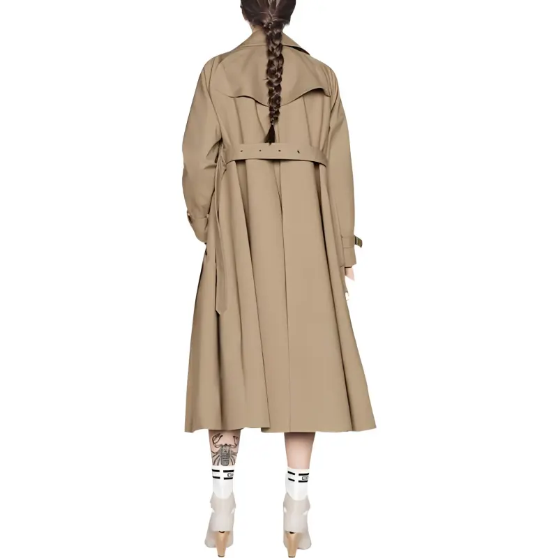 DIOR Quarterly New Products Trench Coats Women's Brown-3
