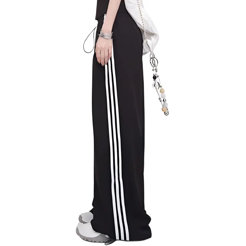 YINLEI Casual Pants Women's Black-3