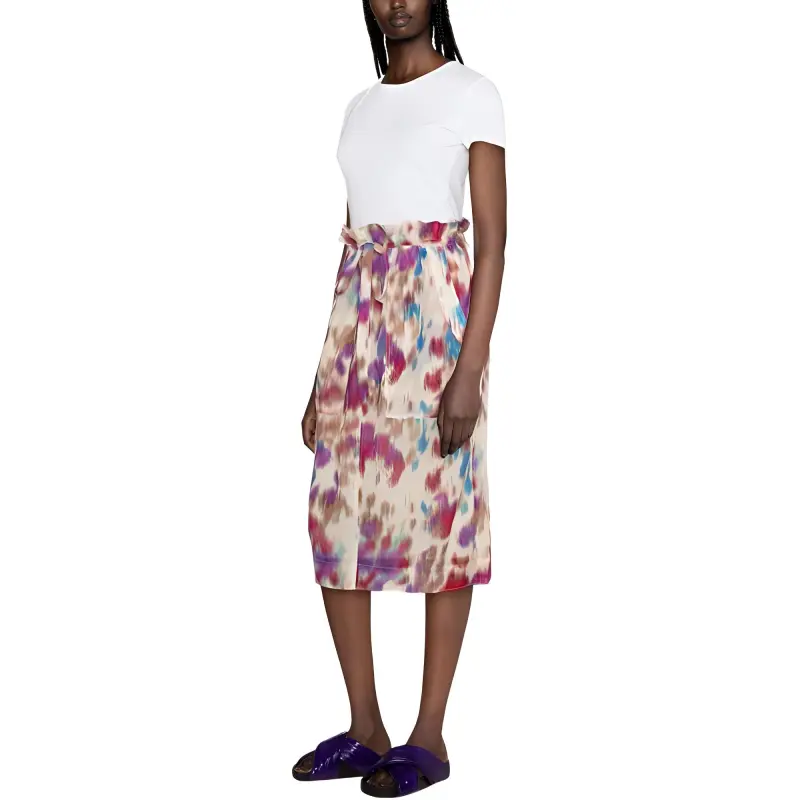 ISABEL MARANT ETOILE Noali Midi Pencil Skirt-3