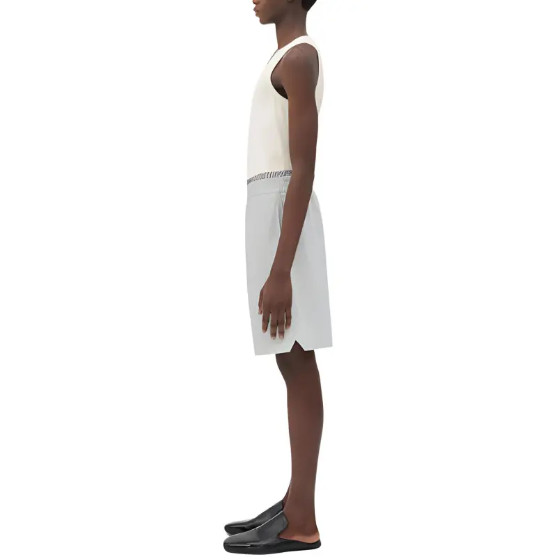 Bottega Veneta Layered Elastic Waistband Shorts-4