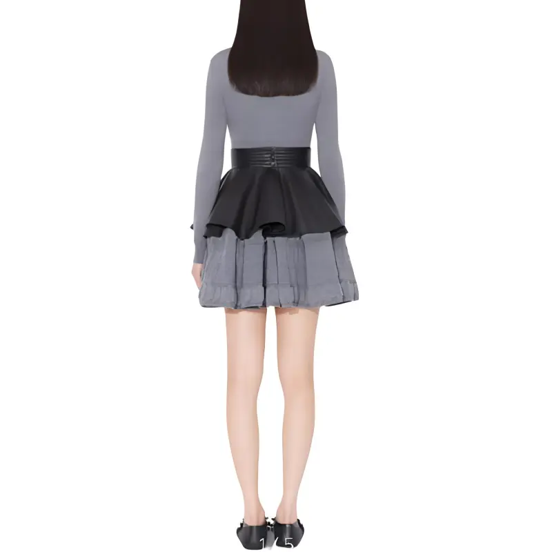 Alaia Crinoline-design Knitted Minidress-2