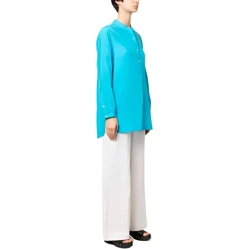 PAROSH Shirts Women's Blue-3