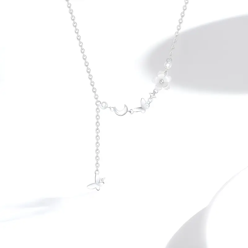 Crafts Women's 999 Fine Silver Necklaces Unisex-2