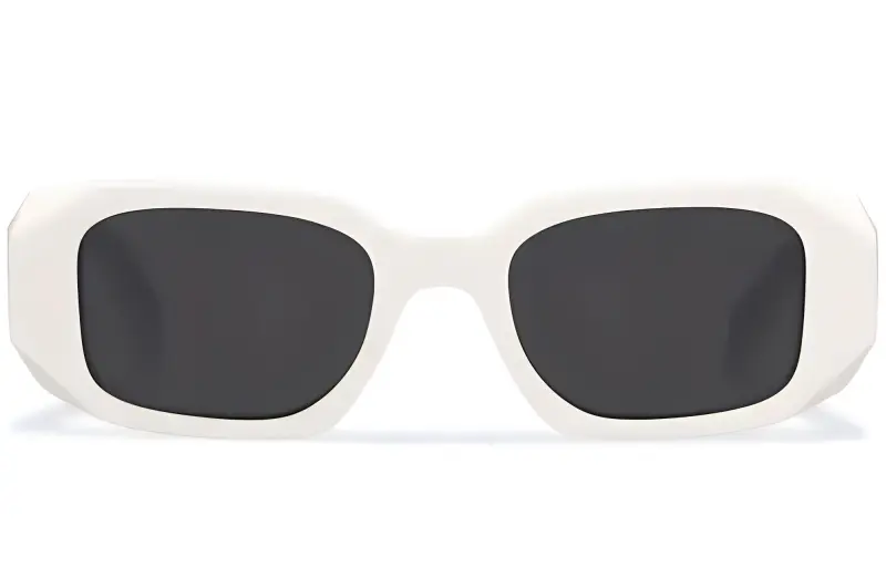 PRADA Acetate Oval Sunglasses Unisex-1