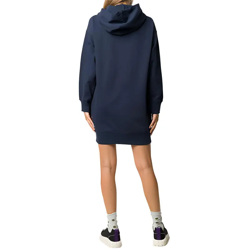 KENZO Long Sleeved Dresses Women's Blue-2
