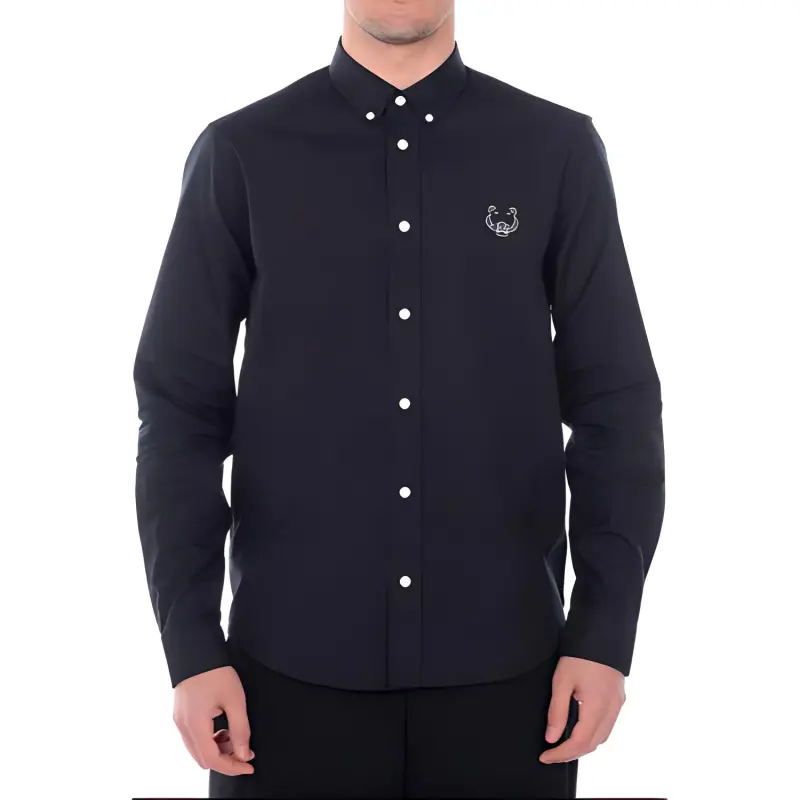 KENZO Shirts Men Black-2