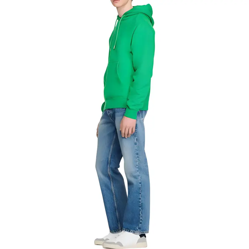 Sandro Logo print Organic Cotton Hoodie-1