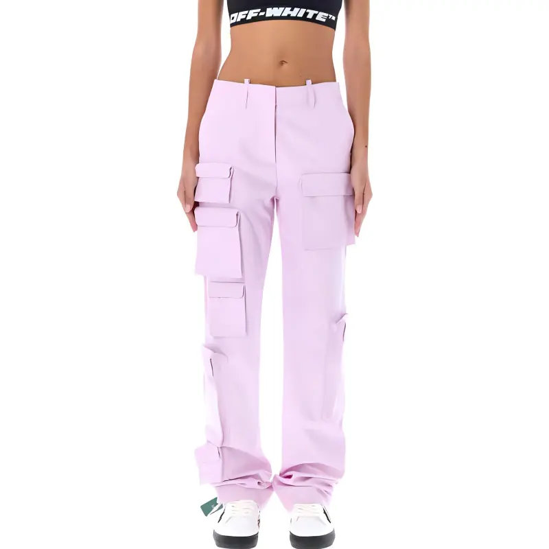 OFF WHITE Straight Leg Cargo Pants-2
