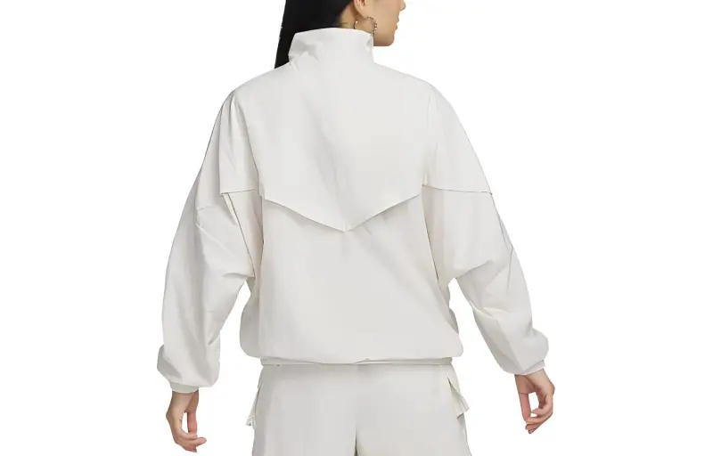 Nike Sportswear Essential Windrunner Jackets Coats Women's White-1