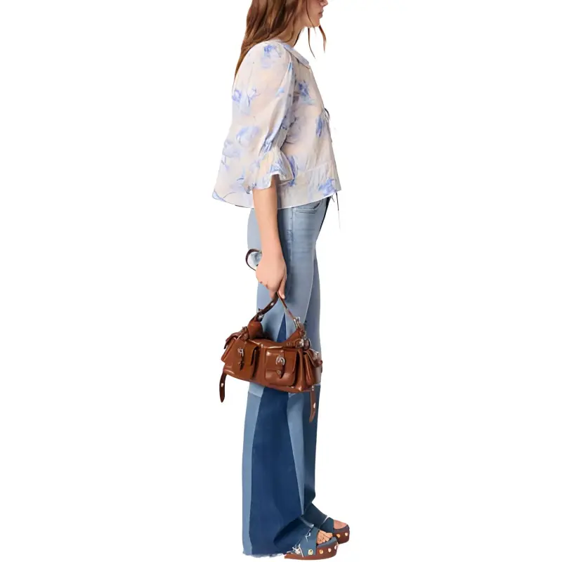 Maje Floral print Blouse-2