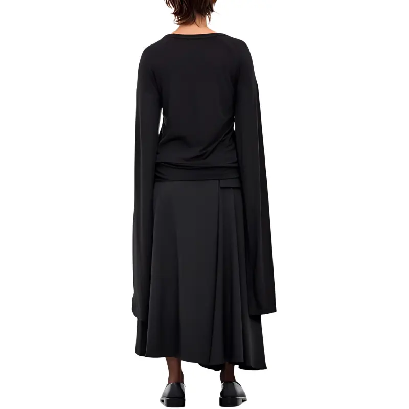Yohji Yamamoto T Shirt Women's Black-1