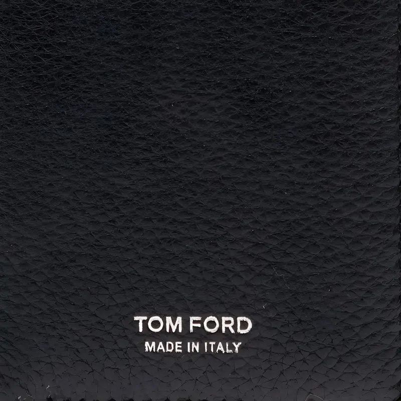 TOM FORD Logo Printed Bi Fold Wallet-5