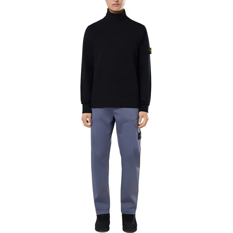 STONE ISLAND Compass Patch High Neck Jumper-2