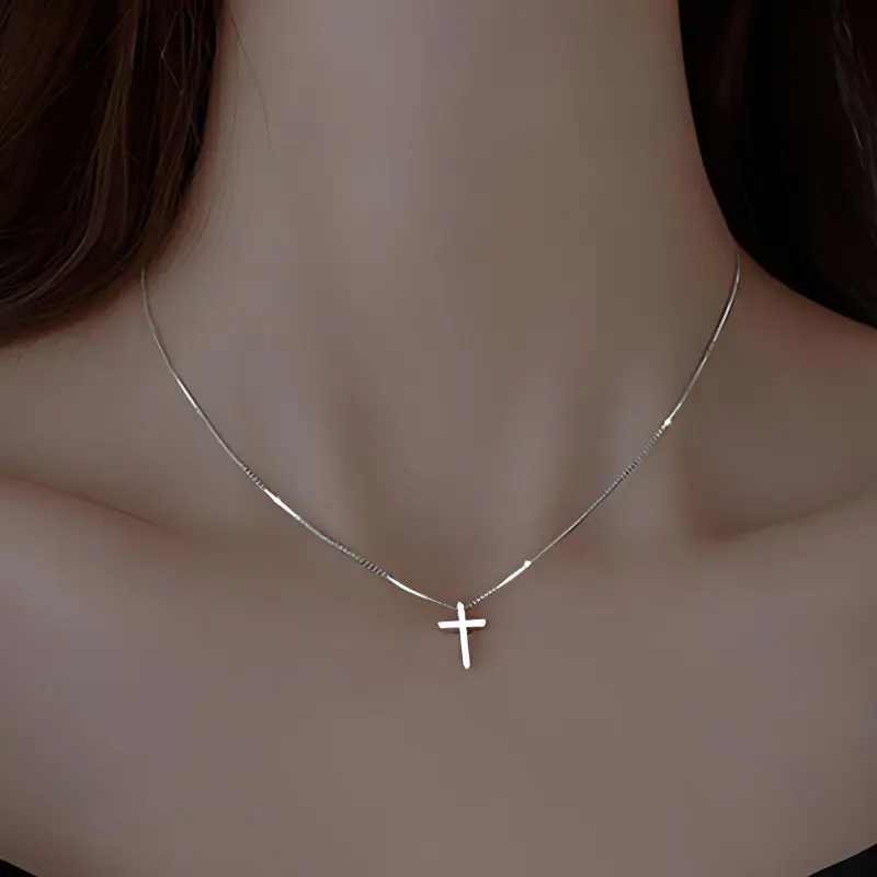 Asia Star S925 Silver Necklaces Women's-1